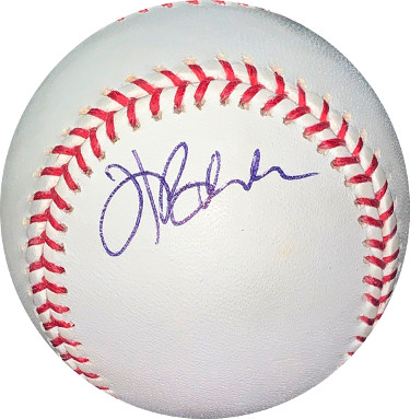 CTBL-026045 Hank Blalock Signed Rawlings Official Major League Baseball - JSA Hologram No.EE63132 - Rangers-Blue Jays
