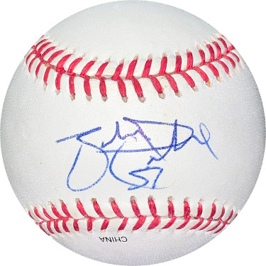 Picture of Athlon Sports CTBL-026048 Zach Duke Signed Rawlings Official Major League Baseball No.57 - JSA Hologram No.EE63102 - Pittsburgh Pirates