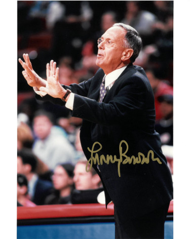Picture of Athlon Sports CTBL-026107 Larry Brown Signed Coaching 8 x 10 in. Photo Minor Dings - JSA No.AA38272 - NCAA Kansas-NBA Pistons-76ers
