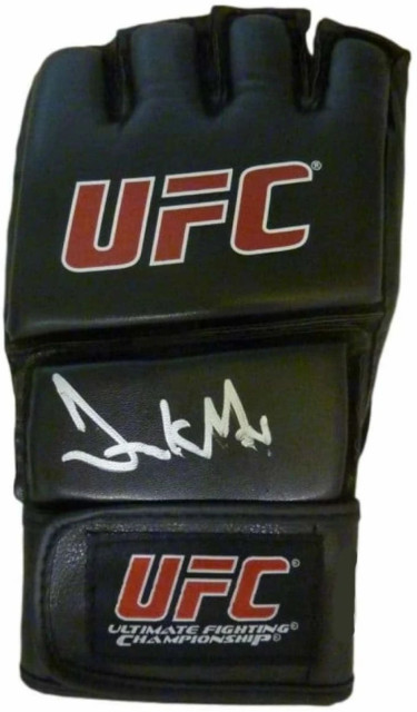 CTBL-028646 Frank Mir Signed UFC Ultimate Fighting Championship & MMA Bellator Fight Glove - Left- AWM Hologram