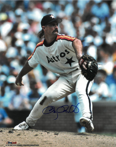 Picture of Athlon Sports CTBL-026163 Doug Drabek Signed Houston Astros 8 x 10 in. Photo - Side View