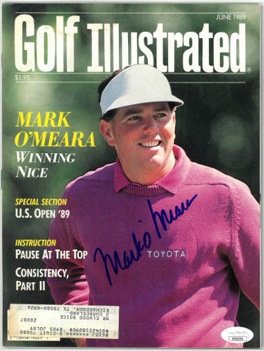 Picture of Athlon Sports CTBL-026995 Mark OMeara Signed Golf Illustrated Full Magazine June 1989 - JSA No.EE63391