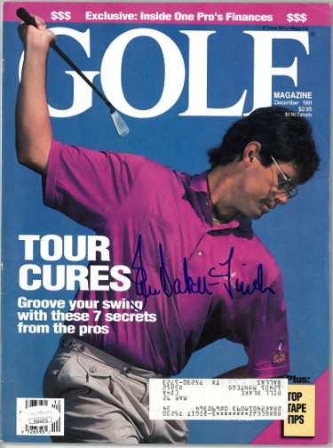 Picture of Athlon Sports CTBL-027224 Ian Baker-Finch Signed Golf lllustrated Full Magazine December 1991 - JSA No.EE63373