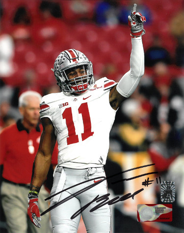 CTBL-028037 Vonn Bell Signed Ohio State Buckeyes 8 x 10 in. Photo No.11 - VB11 Authentic Hologram -  Athlon Sports, CTBL_028037