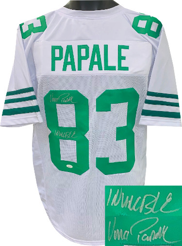 CTBL-028823 Vince Papale Signed White TB Custom Stitched Pro Style Football Jersey Invincible Extra Large - JSA Witnessed -  Athlon Sports, CTBL_028823