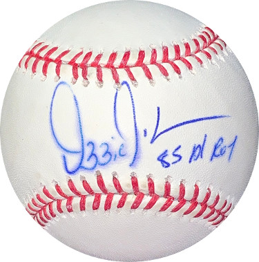 CTBL-M14976 Ozzie Guillen Signed Official Major League Baseball 85 AL ROY Sig Bleed - Chicago White Sox