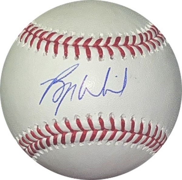 CTBL-J29099 Bryse Wilson Signed Rawlings Official Major League - JSA Atlanta Braves Autograph Baseball