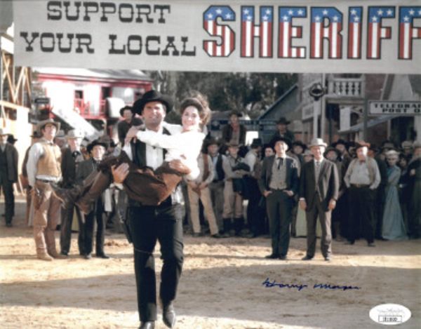 CTBL-027778 8 x 10 in. Harry Morgan Signed Support Your Local Sheriff - JSA No. II11620 James Garner Autograph Photo -  Athlon Sports, CTBL_027778