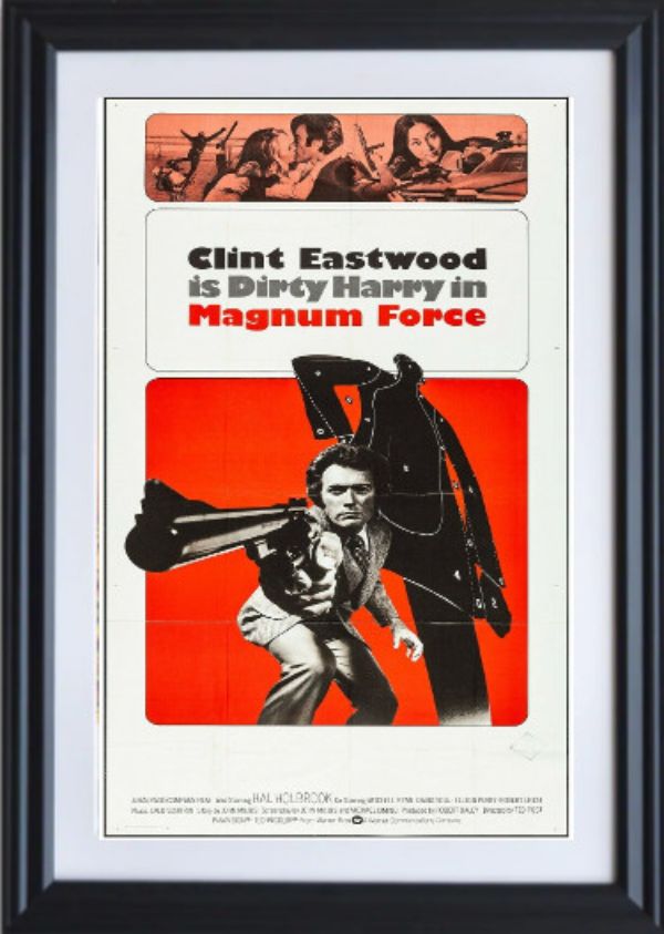 Picture of Athlon Sports CTBL-030691 11 x 17 in. Clint Eastwood 1973 Dirty Harry Magnum Force Movie Print Custom Framing Poster