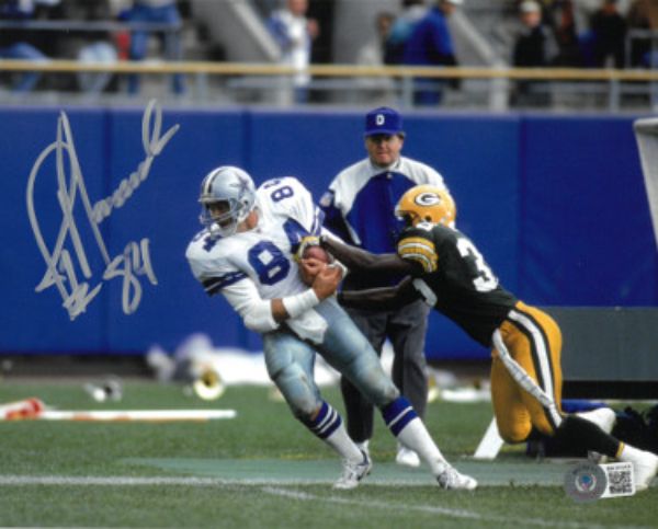CTBL-030643 8 x 10 in. Jay Novacek Signed Dallas Cowboys Photo No. 84- Beckett Witnessed Hologram Vs Packers & Silver Sig Autograph Photo -  Athlon Sports, CTBL_030643