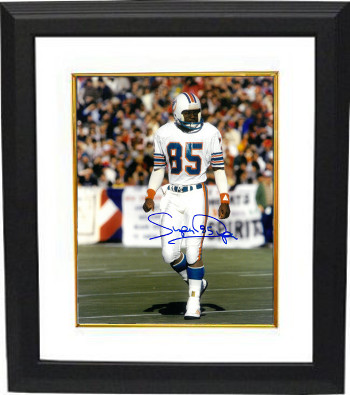 Picture of Athlon CTBL-BW16625 Mark Duper Signed Miami Dolphins 8 x 10 Photo Custom Framed Super - White Jersey
