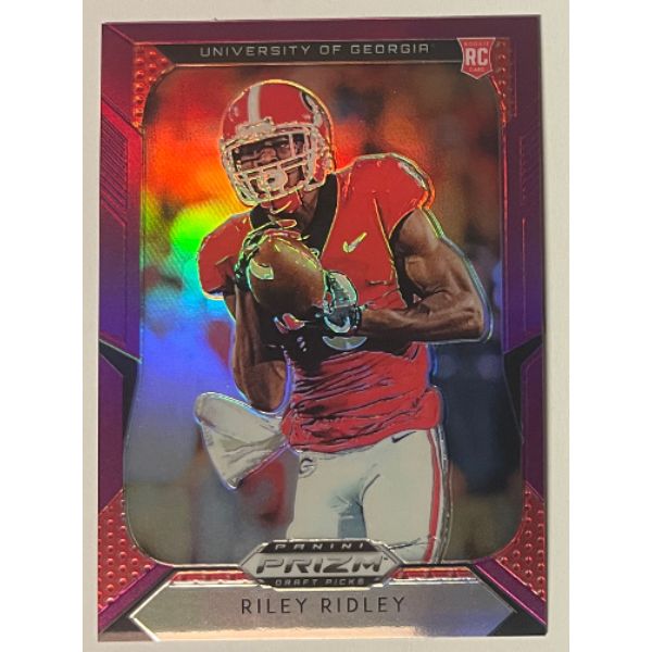 Picture of Athlon Sports CTBL-030952 Riley Ridley 2019 Panini Prizm Draft Picks Rookie Football Card&#44; Number 128 - Georgia Bulldogs & Chicago Bears