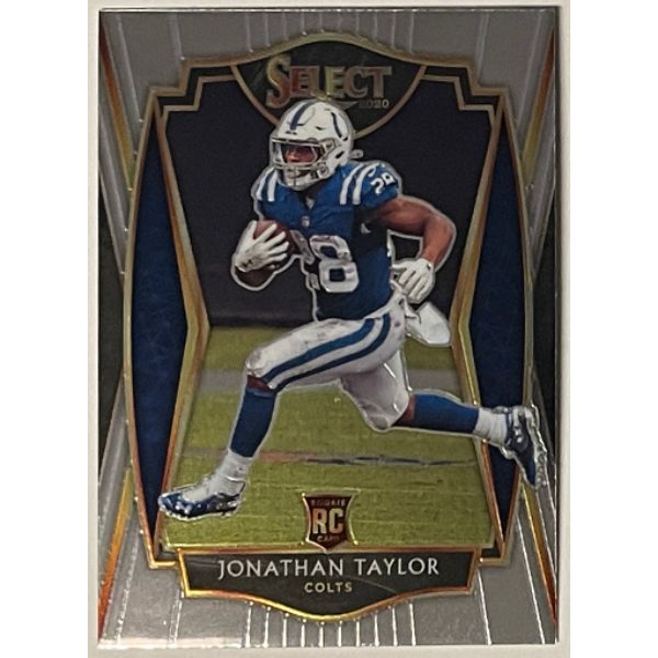 Picture of Athlon Sports CTBL-031182 Jonathan Taylor 2020 Panini Select Premier Level Rookie Football Card&#44; Number 153 - Indianapolis Colts