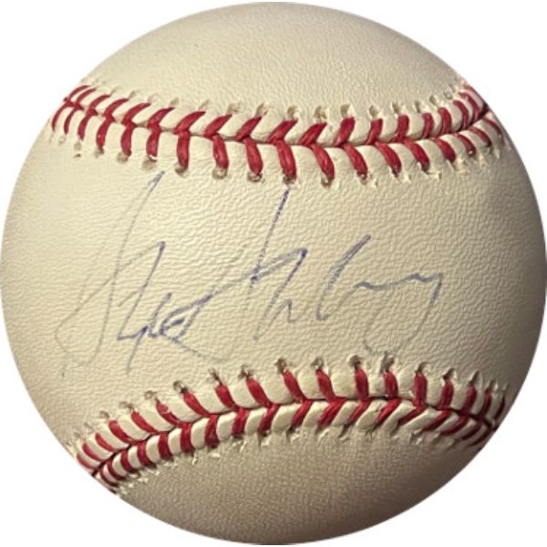 CTBL-d26430 Stephen Strasburg Signed Washington Nationals Rawlings Official Major League Baseball, Light Signature - JSA - HH18383