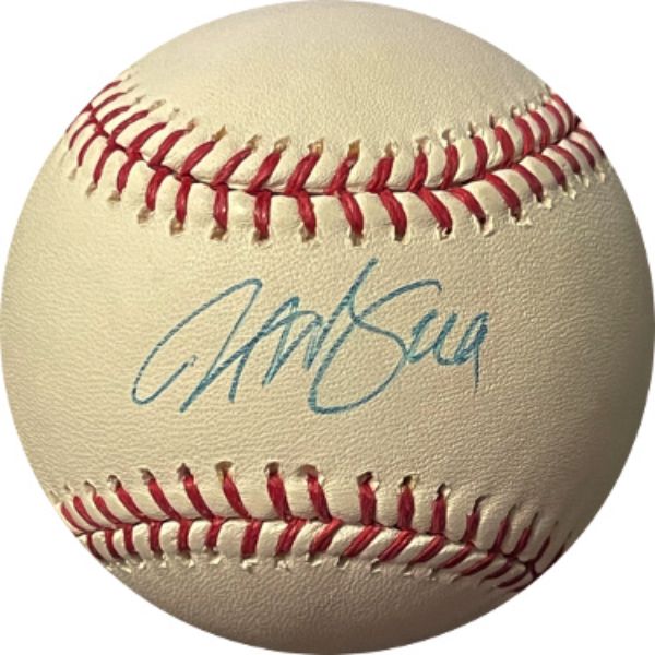 CTBL-031407 Vance Worley Signed Phillies, Twins & Pirates Rawlings Official Major League Baseball, Light Signature - Mlb Hologram - FJ534719
