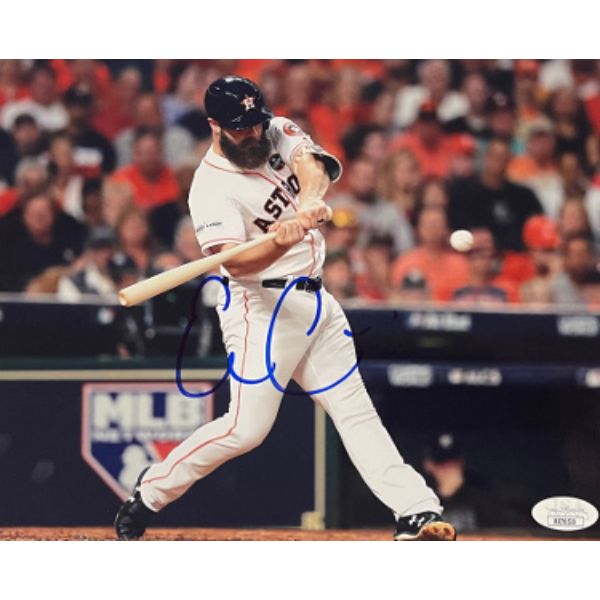 CTBL-031446 8 x 10 in. Evan Gattis Signed Houston Astros Photo, JSA -  Athlon Sports, CTBL_031446