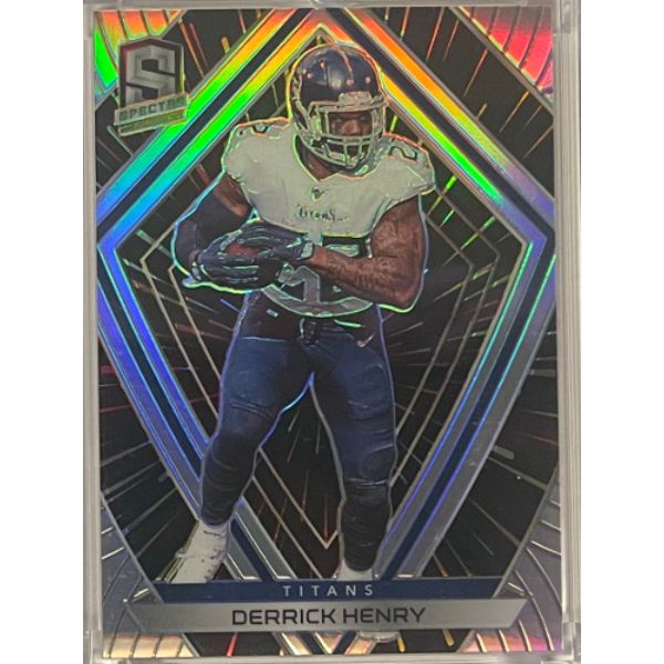 Picture of Athlon Sports CTBL-032291 Derrick Henry 2020 Panini Spectra Hyper Prizm Card&#44; No.58- 53-75 - Tennessee Titans