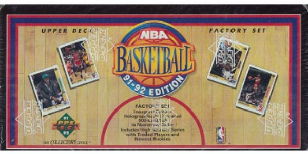 CTBL-034298 1991-1992 Upper Deck NBA Complete New Factory Sealed Jordans Basketball Cards - 500 per Card - Set of 7 -  RDB Holdings & Consulting, CTBL_034298