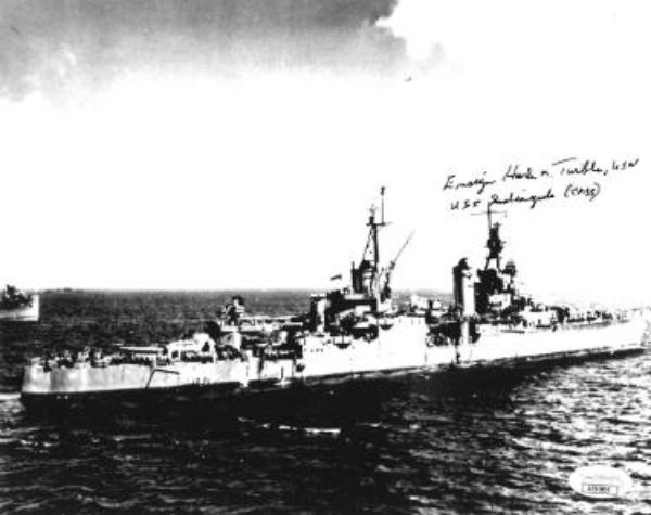 CTBL-034159 8 x 10 in. Harlan Twible Signed WWII Vintage JSA No. AC92804- USS Indianapolis Survivor Autographed Photo, Black & White -  RDB Holdings & Consulting, CTBL_034159