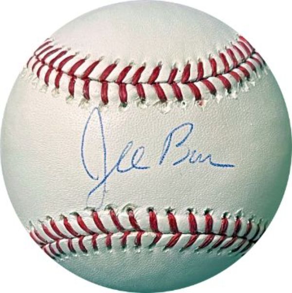 Picture of RDB Holdings & Consulting CTBL-033953 John Jeb Bush Signed Rawlings Official MLB Major League - PSA No. Y20213 Florida Governor Baseball