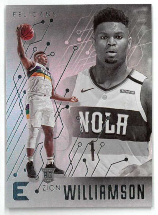 CTBL-033762 Zion Williamson 2019-2020 Panini Chronicles Essentials Rookie RC No. 210 New Orleans Pelicans Basketball Card -  RDB Holdings & Consulting, CTBL_033762