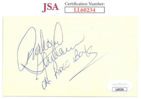 Picture of RDB Holdings & Consulting CTBL-033787 3 x 5 in. Richard Sterban Signed Index Card with Oak Ridge Boys- JSA-LL60234 Music Autographed