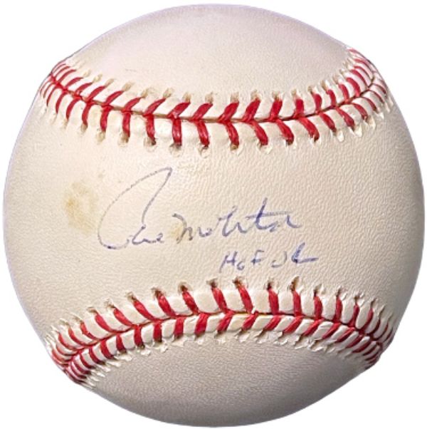 Picture of RDB Holdings & Consulting CTBL-034807 Paul Molitor Signed Official Rawlings MLB LT Sig & Tone Spots- COA Baseball