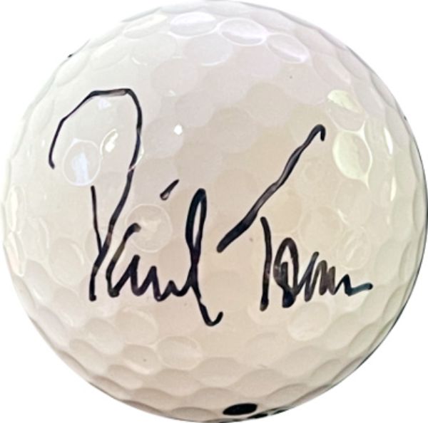 CTBL033520 David Toms Signed Srixon PGA COA 2001 PGA Championship Golf Ball