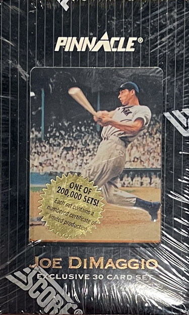 Picture of RDB Holdings & Consulting CTBL-034633 1993 Pinnacle Joe DiMaggio Exclusive Factory Sealed MLB Set New Baseball Card - 30 Card