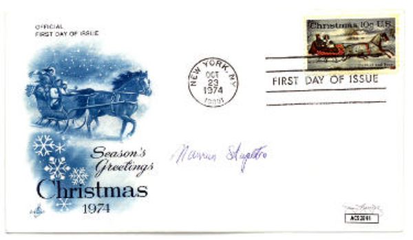 CTBL-034639 Maureen Stapleton Signed 1st Day Cover & FDC 1974 Christmas- JSA-AC92844 Edith Bunker & All in The Family Autographed -  RDB Holdings & Consulting, CTBL_034639