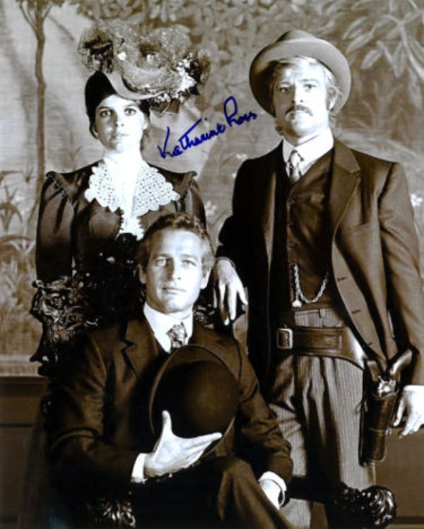 CTBL-034680 8 x 10 in. Katharine Ross Signed Butch Cassidy & The Sundance Kid Vintage COA with Paul Newman & Robert Redford Autographed Photo -  RDB Holdings & Consulting, CTBL_034680
