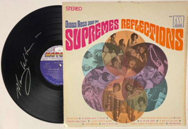 CTBL-034688 Mary Wilson Signed 1968 Diana Ross & The Supremes Reflections LP & Vinyl & Record with Album Cover - JSA-AC92446 -  RDB Holdings & Consulting, CTBL_034688