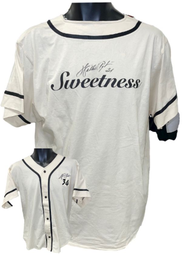 CTBL-j33395 Walter Payton Signed Sweetness Softball &- JSA Full LOA L & HOF & Chicago Bears Baseball Jersey