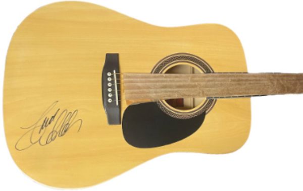 Picture of RDB Holdings & Consulting CTBL-J34138 41 in. Jason Aldean Signed Rogue Dreadnought Guitar Model RA-090-NA JSA Full LOA- Country Music Grammy Superstar Music Autographed - Full Size