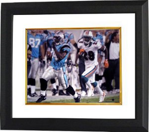 Picture of Athlon CTBL-BW5298 DeAngelo Williams Signed Carolina Panthers 16 x 20 Photo Custom Framed- Williams Hologram