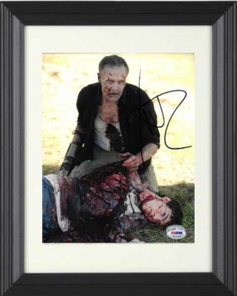 CTBL-F34956 8 x 10 in. Michael Rooker Signed The Walking Dead Zombie Merle Dixon Photo - Custom Framing Imperfect - PSA No.W20499 -  RDB Holdings & Consulting, CTBL_F34956