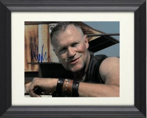 CTBL-F34969 8 x 10 in. Michael Rooker Signed The Walking Dead Merle Dixon Photo - COA - Season 1 -  RDB Holdings & Consulting, CTBL_F34969