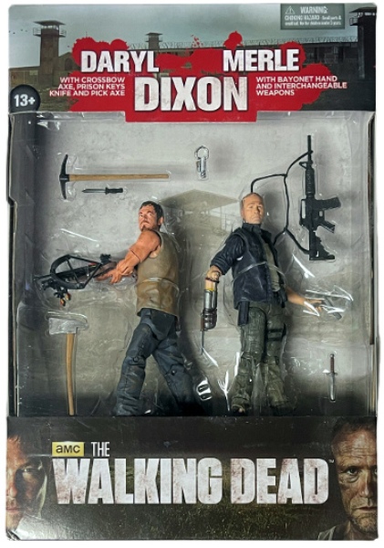 CTBL-035010 AMC the Walking Dead Daryl & Merle Dixon Deluxe Boxed Set Series 4 - Mcfarlane Toys -  RDB Holdings & Consulting, CTBL_035010