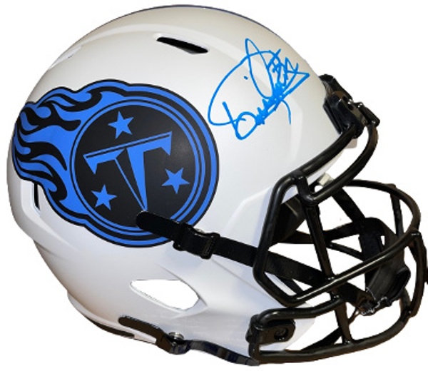 CTBL-035029 Derrick Henry Signed Tennessee Titans Lunar Eclipse Speed Full Size Replica Helmet No.22 - Beckett Witnessed