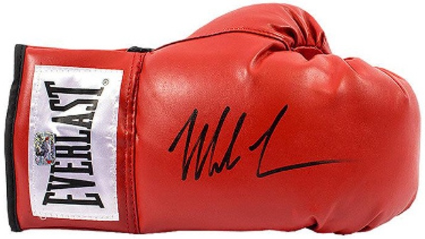 CTBL-035057 Mike Tyson Signed Everlast Red Right Boxing Glove - JSA Authentication