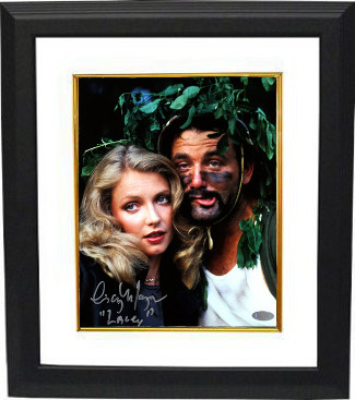 CTBL-BW15877 Cindy Morgan Signed Caddyshack Photo Custom Framed Lacey with Bill Murray - Entertainment - Steiner Hologram - 8 x 10
