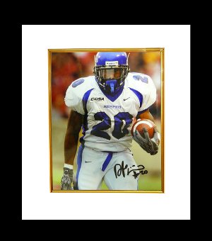 Picture of Athlon CTBL-BW3524g DeAngelo Williams Signed Memphis Tigers 8 x 10 Photo Custom Framed