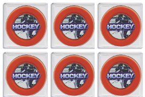 Picture of Athlon CTBL-C8903 Hockey Puck Acrylic Display Case Cube - Case of 6