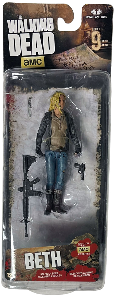 Picture of RDB Holdings & Consulting CTBL-035115 5 in. AMC the Walking Dead Beth Action Figure - Series 9 - Mcfarlane Toys