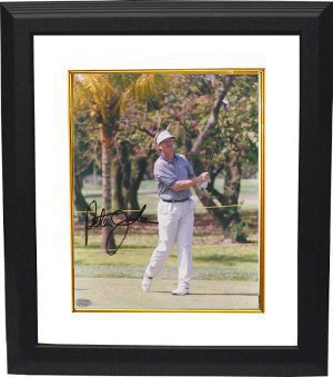 Picture of Athlon CTBL-BW2226 Peter Jacobsen Signed Photo Custom Framed - 8 x 10