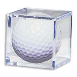 Picture of Athlon CTBL-c08906 Golf Ball Acrylic Display Case Cube - Case of 6