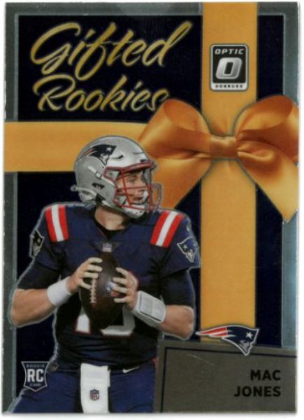CTBL-035310 No.GR-6 Mac Jones 2021 Donruss Optic Gifted Rookies Card - New England Patriots