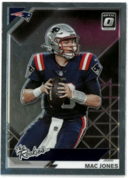 CTBL-035312 No.TR-6 Mac Jones 2021 Donruss Optic The Rookies Insert Card - New England Patriots