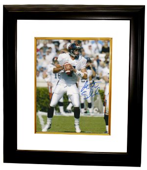 CTBL-BW1113 Matt Schaub Signed Virginia Cavaliers 8 x 10 Photo Custom Framed