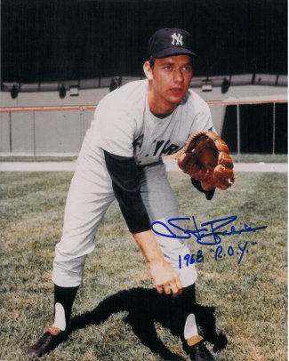 Picture of Athlon CTBL-012838 Stan Bahnsen Signed New York Yankees Photo 1968 Roy - 8 x 10